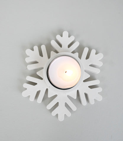 Snöstjärna värmeljus